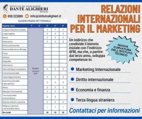 NUOVO INDIRIZZO RIM (Relazioni internazionali per il Marketing))